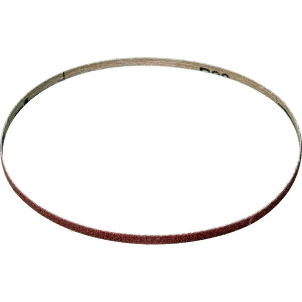 Pferd Coated Belt, Al/Oxd, 1/4"x18", 80 Grit, Coated, 1/4" W, 18" L, 80 Grit, Aluminum Oxide 49004